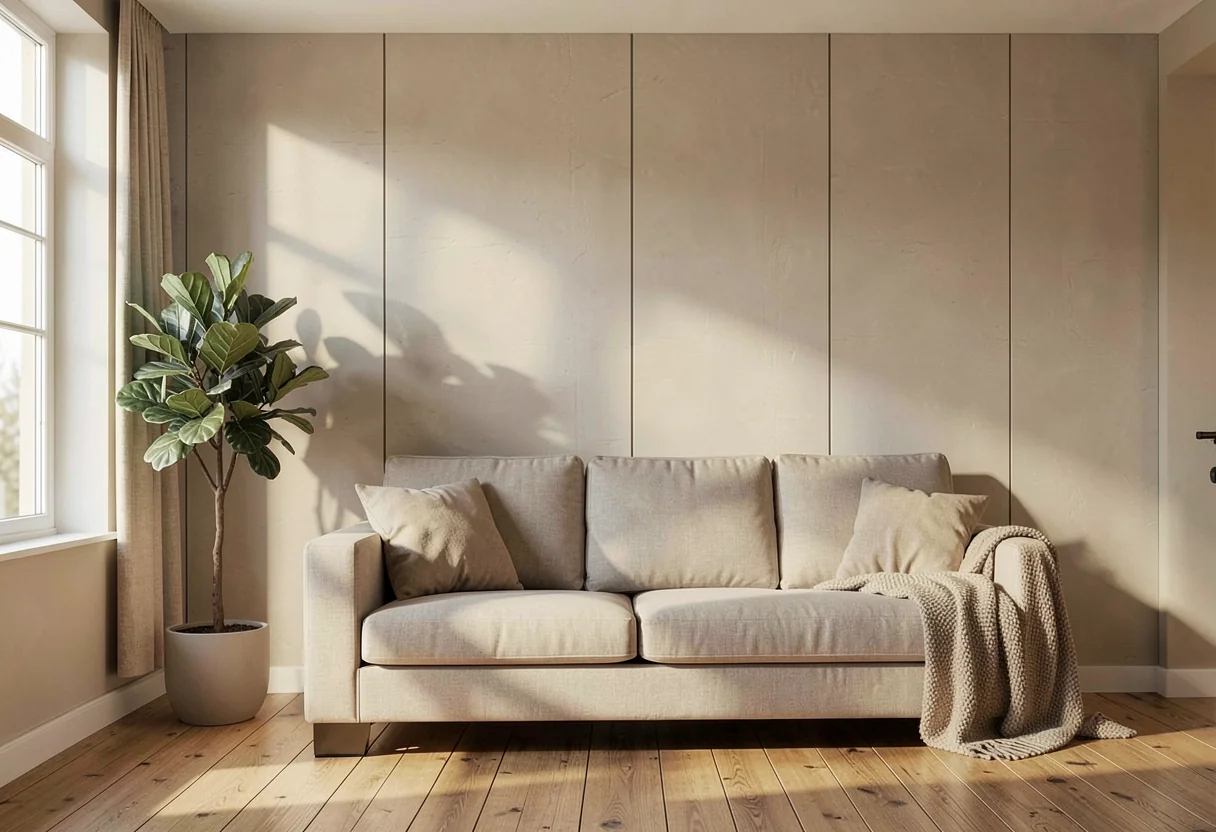 Травертин BYJAX-TRAVERTIN-LIGHT-BEIGE-216 в интерьере