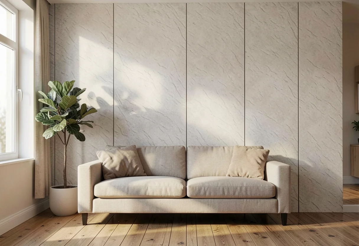 Бучарда FOMI-BUSH-HAMMERED-ASH-GREY в интерьере