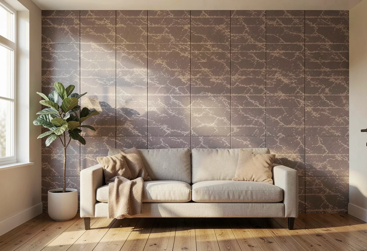 Тёсаный камень FOMI-CHISELED-STONE-MULTI-COLOR-RUST в интерьере