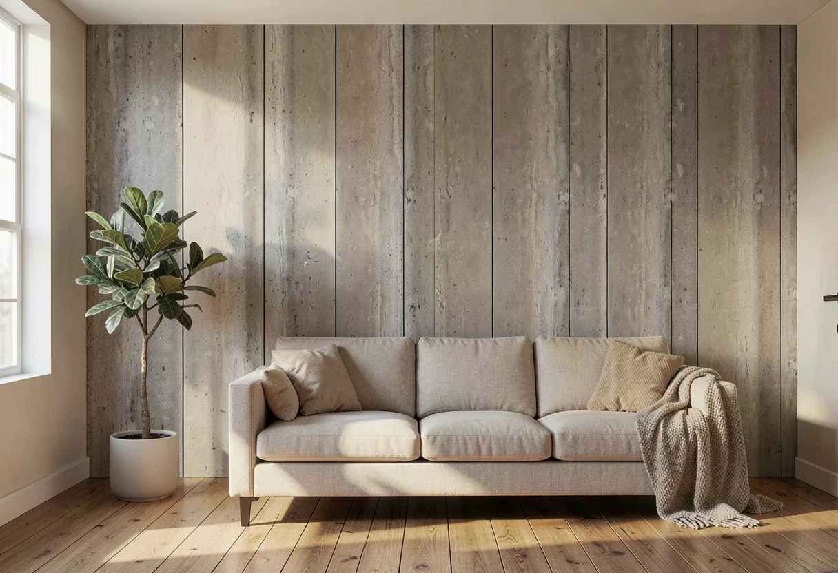 Коралловый травертин FOMI-CORAL-TRAVERTINE-STRATUS-BROWN в интерьере