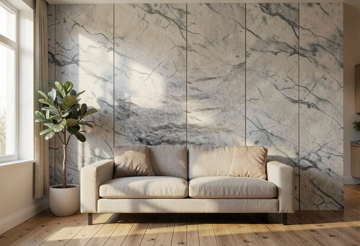 Грибовидный скол FOMI-CROSSARD-MUSHROOM-STONE-NILE-DARK-GREY в интерьере
