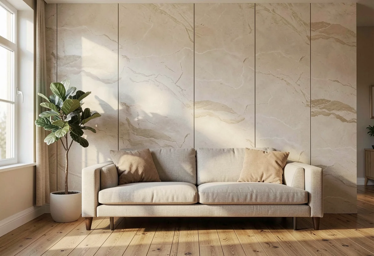 Грибовидный скол FOMI-CROSSARD-MUSHROOM-STONE-PLAIN-WHITE в интерьере