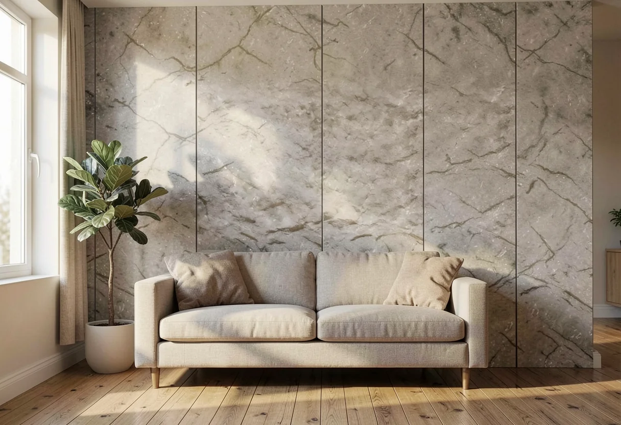 Рустика FOMI-DEVINE-MUSHROON-STONE-ANDES-GREY в интерьере