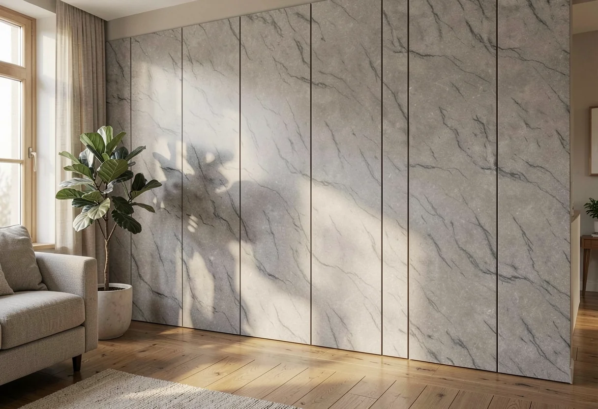 Рустика FOMI-DEVINE-MUSHROON-STONE-NILE-DARK-GREY в интерьере