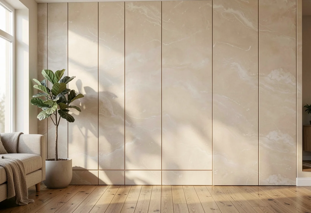 Мрамор FOMI-MARBLE-ANDES-YELLOW в интерьере