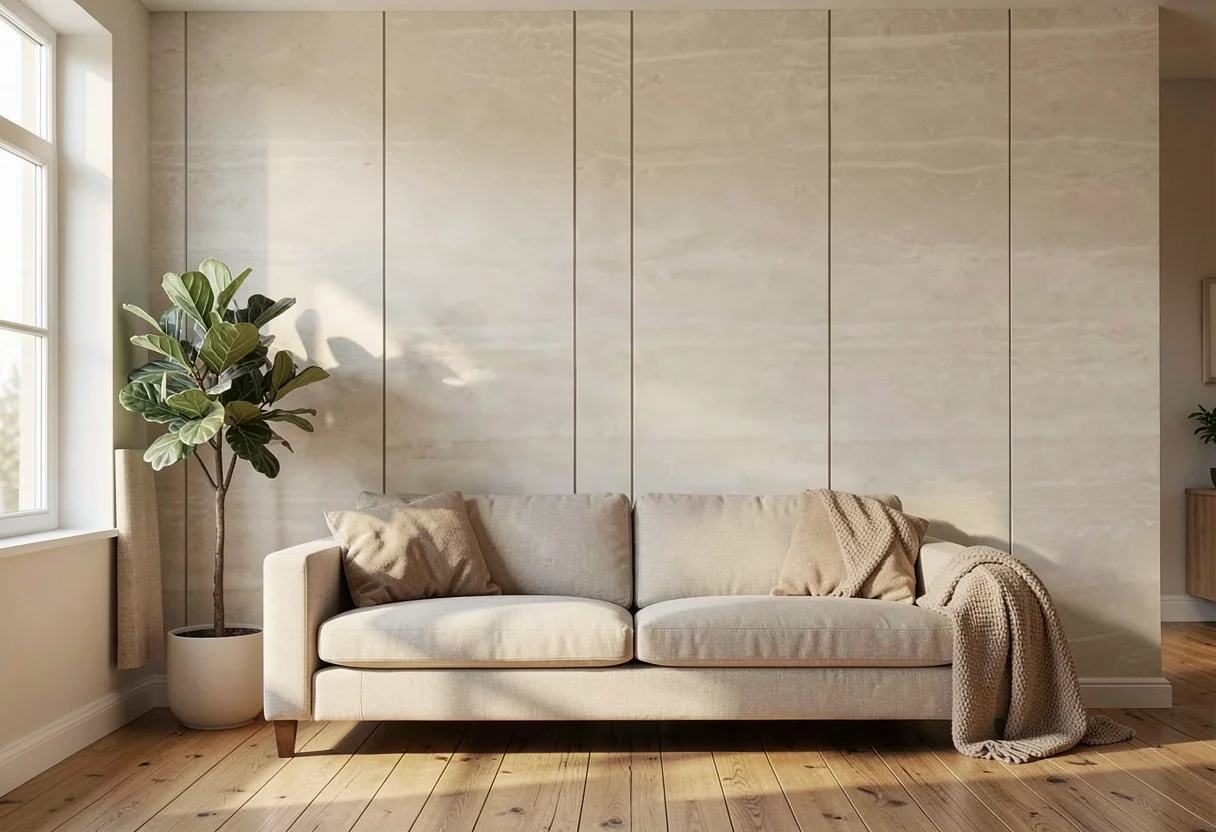 Мрамор FOMI-MARBLE-CLOUD-WHITE в интерьере
