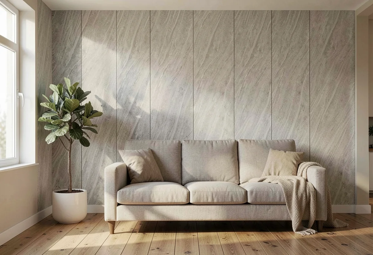 Океанический травертин FOMI-OCEANIC-TRAVERTINE-LIGHT-CLOUD-GREY-1 в интерьере