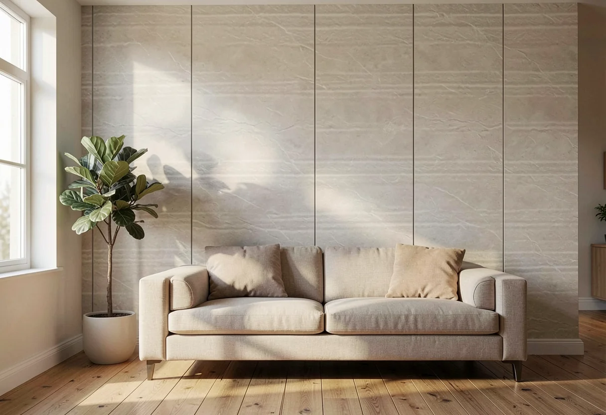 Оман FOMI-OMAN-LINEAR-STONE-VEIL-GREY в интерьере