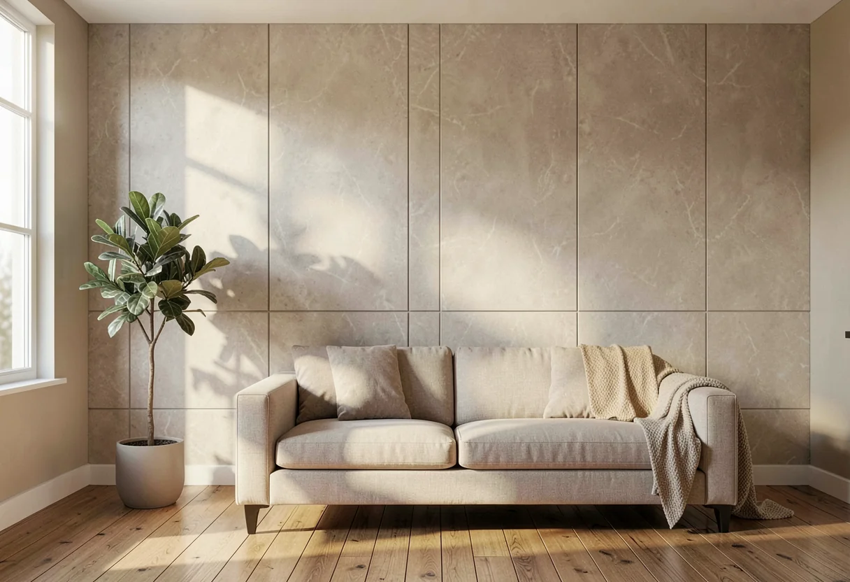 Оман FOMI-OMAN-LINEAR-STONE-WHITE-SESAME в интерьере