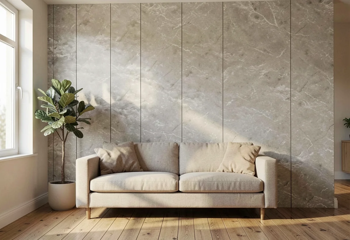 Дикий камень FOMI-ROCKFACE-STONE-STELLAR-GREY в интерьере